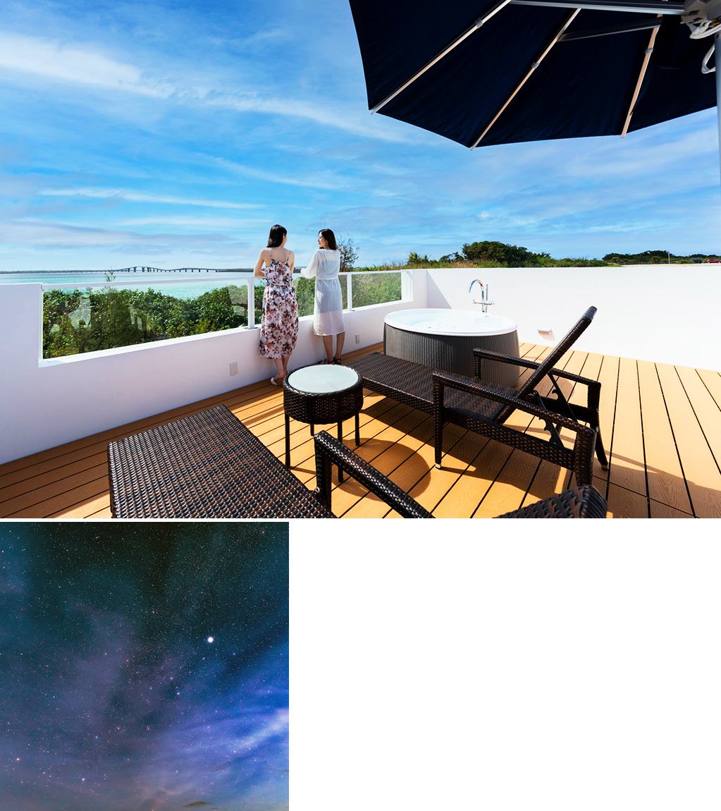 島で過ごすストーリー